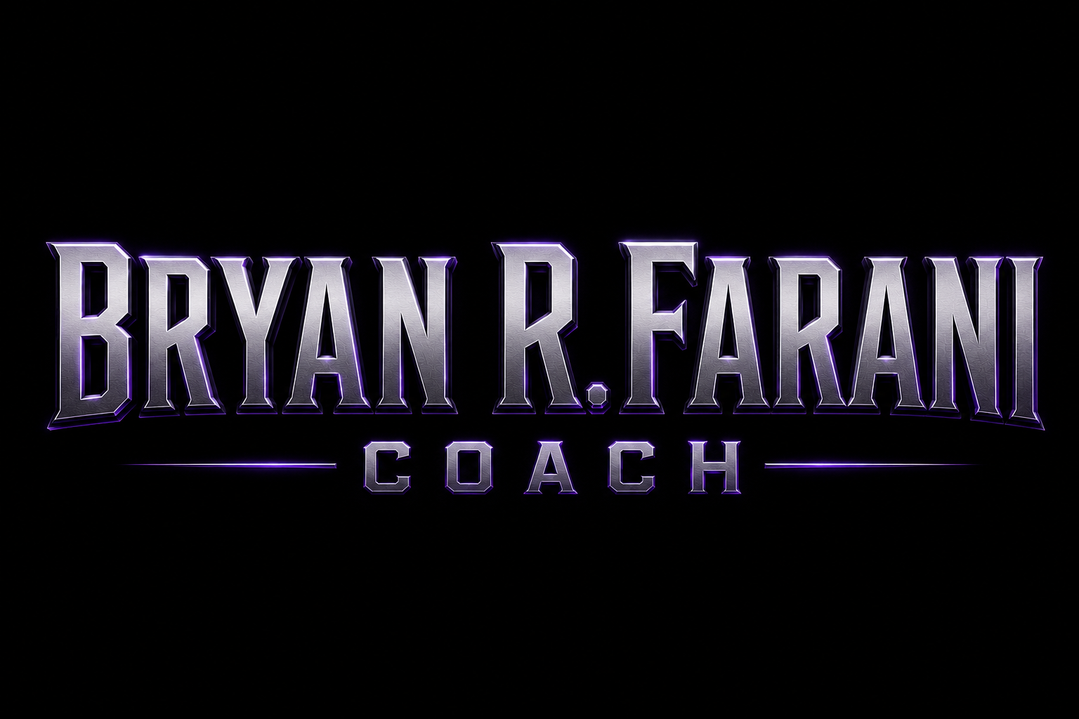 Logo Bryan R. Farani Treinador