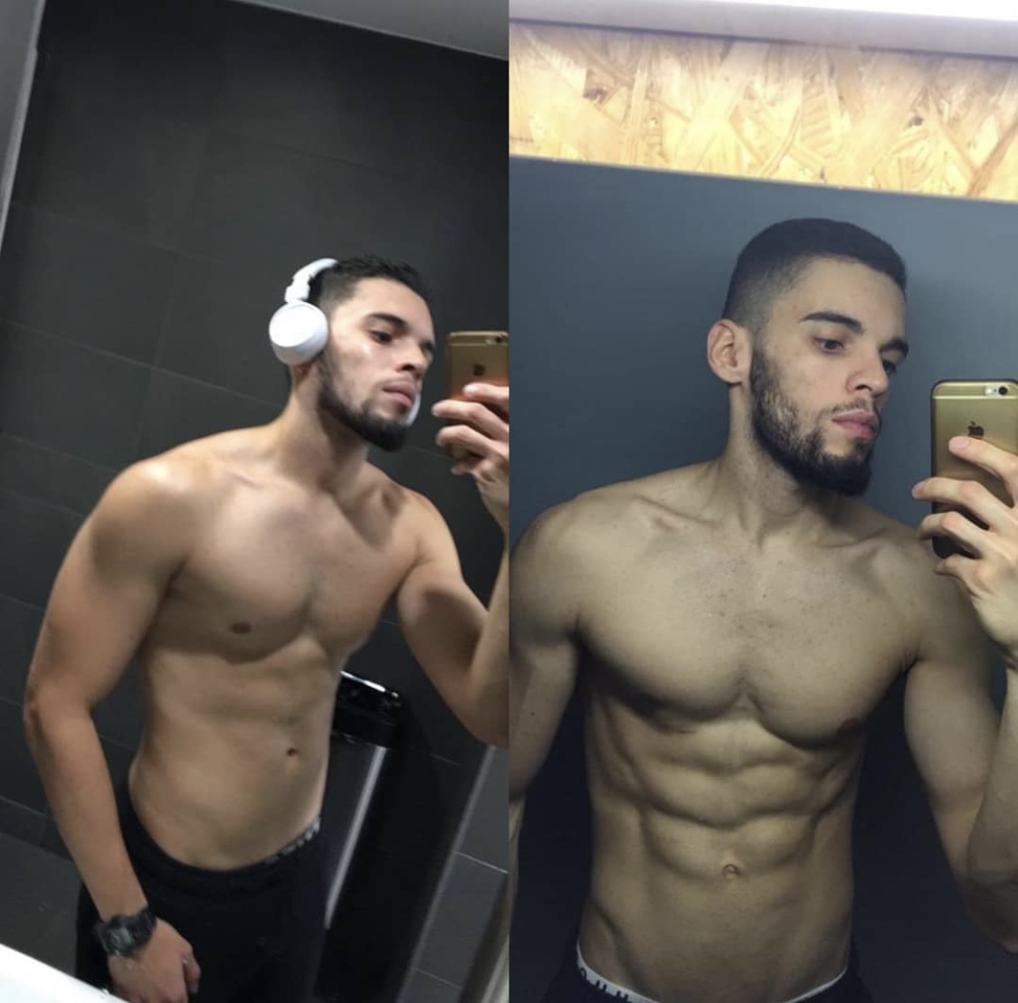 Lucas César physique transformation